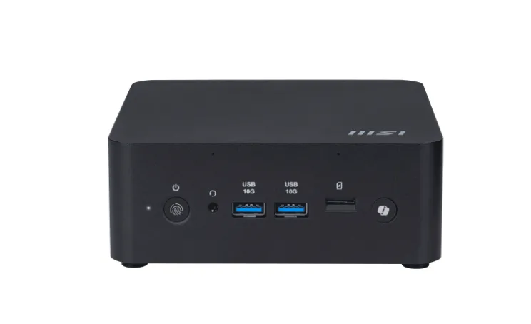 MSI Cubi NUC AI+ 2MG 007EU - Copilot+ PC - mini-PC Core Ultra 7 288V / inntil 5.1 GHz - RAM 32 GB - SSD 1 TB - NVMe - Intel Arc Graphics 140V - Gigabit Ethernet, 2.5 Gigabit Ethernet, IEEE 802.11ax (Wi-Fi 6E), Bluetooth 5.3 - Win 11 Pro - monitor: ingen - svart
