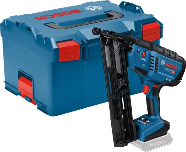 Bosch GNH 18V-64 MD Professional, Spikerpistol, Vinklet magasin, Sort, Blå, 3,2 cm, 6,4 cm, 1,8 mm - SOLO