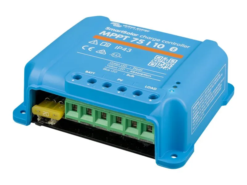 Victron Energy SmartSolar MPPT 75/10 - Kontroller - Bluetooth - blå, RAL 5012