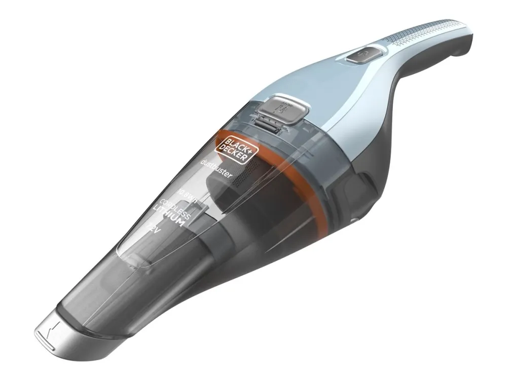 BLACK+DECKER DustBuster NVC215W - Støvsuger - håndholdt - uten pose - uten kabel - Alaska blue