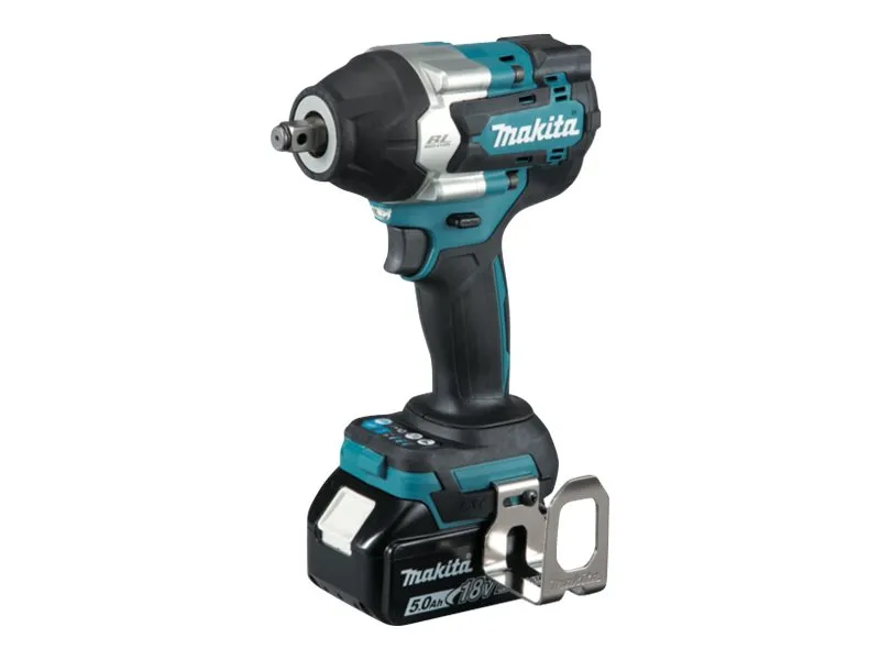 Makita DTW700RTJ - Støtskiftenøkkel - trådløs - 1/2 firkantdrev - 700 N·m - 2 batterier - 18 V