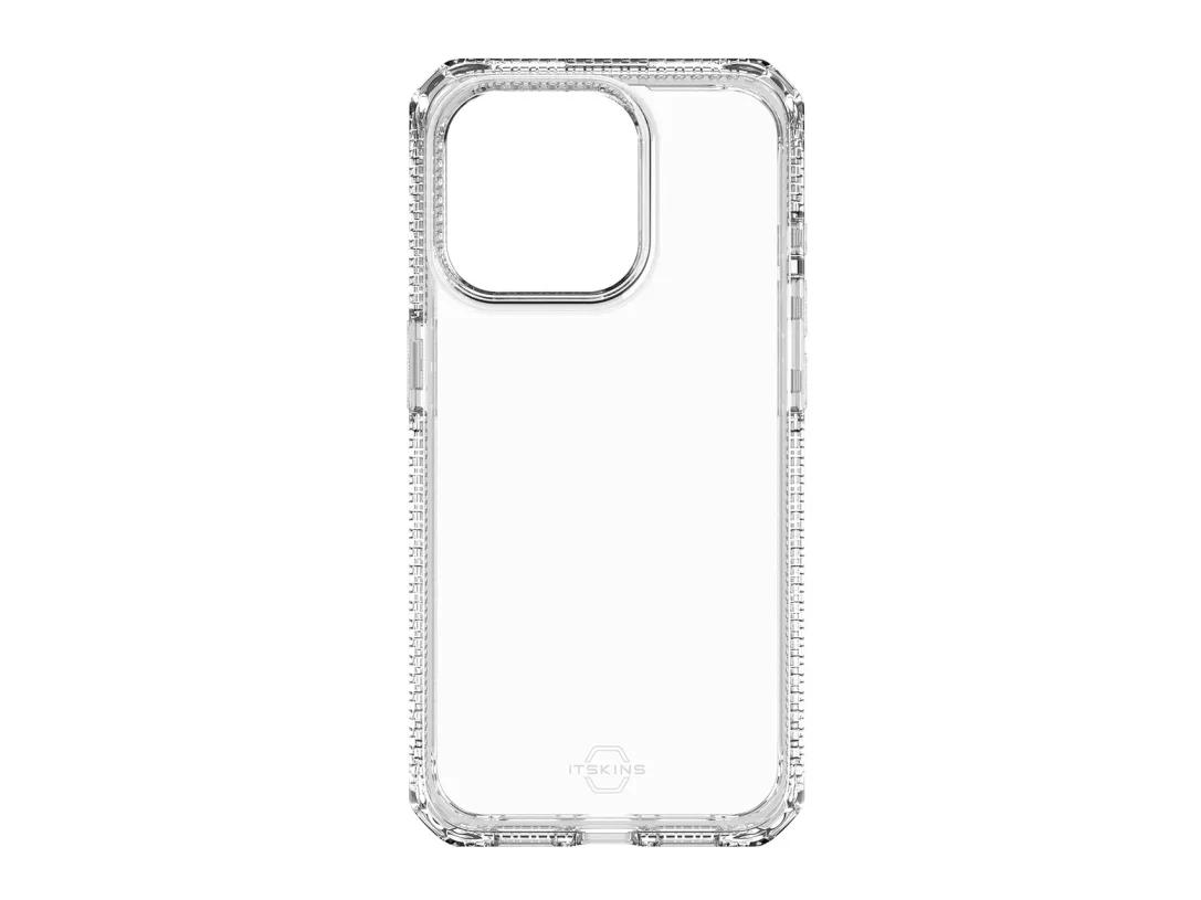 ITSKINS SPECTRUM R // CLEAR, Etui, Apple, iPhone 15 Pro, 15,5 cm (6.1), Gjennomsiktig