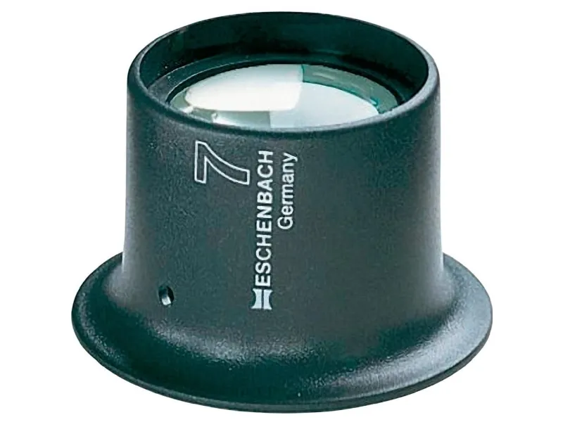 Eschenbach 11245 urmakerlupe forstørrelsesfaktor 5 x, linsestørrelse (Ø) 25 mm antrasitt
