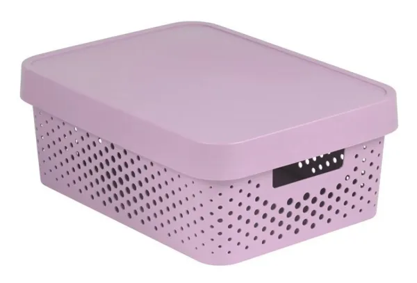 Curver INFINITY 11L rosa med lokk