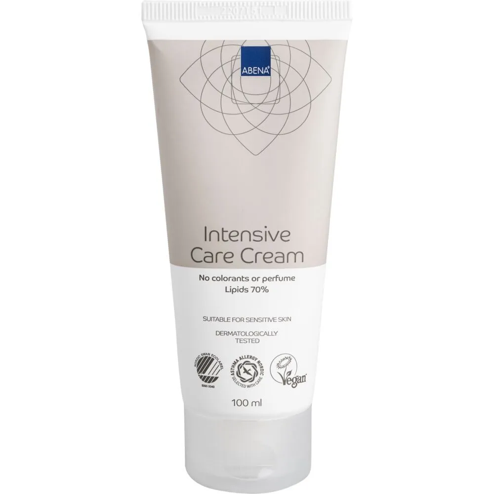 Intensivkrem, ABENA, 100 ml, uten farge og parfyme, 70 % fett