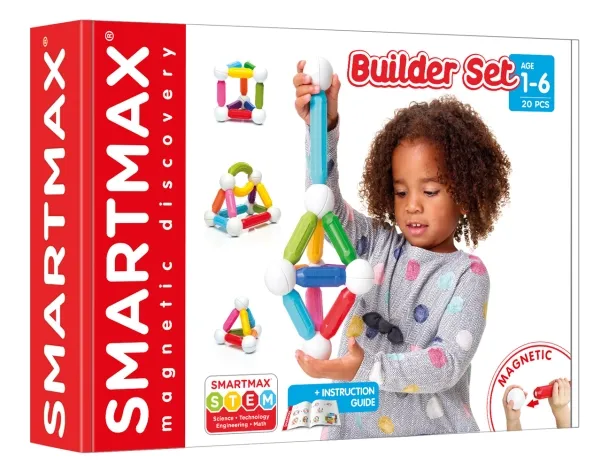 SmartMax My First Builder Set, Byggesett, 1 år, Plast, 20 stykker, 770 g