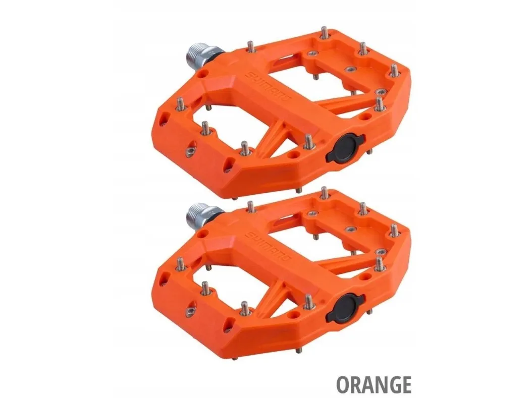Shimano PD-GR400 flate pedaler, oransje