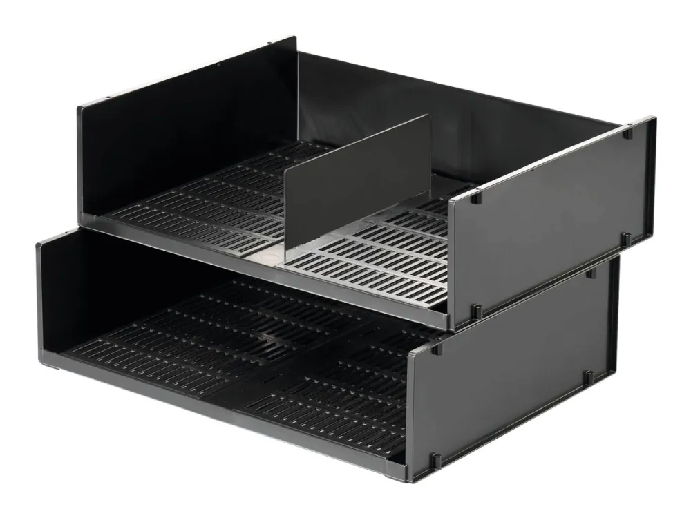 DURABLE OPTIMO - Brevbakke - for A3 (297 x 420 mm) - landskap - koksgrå