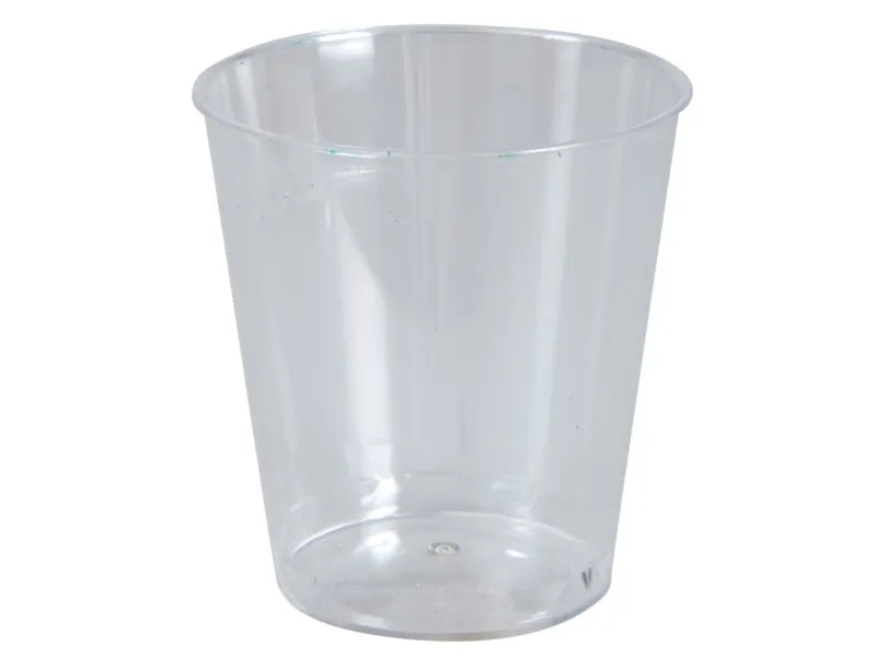 Shotglass, ABENA Gastro, 4 cm, Ø3,7 cm, 2 cl, 3 cl, klar - (20 pakker x 50 stk.)