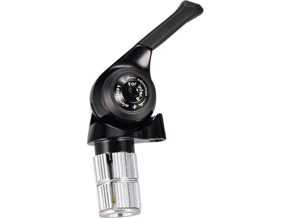 Microshift girspake MICROSHIFT INTER 8, høyre, 8. gir, kompatibel med Shimano, bar end shifter (NEW)
