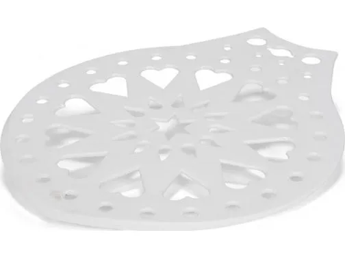 Patisse sprøytepose med mal 28 cm hvit