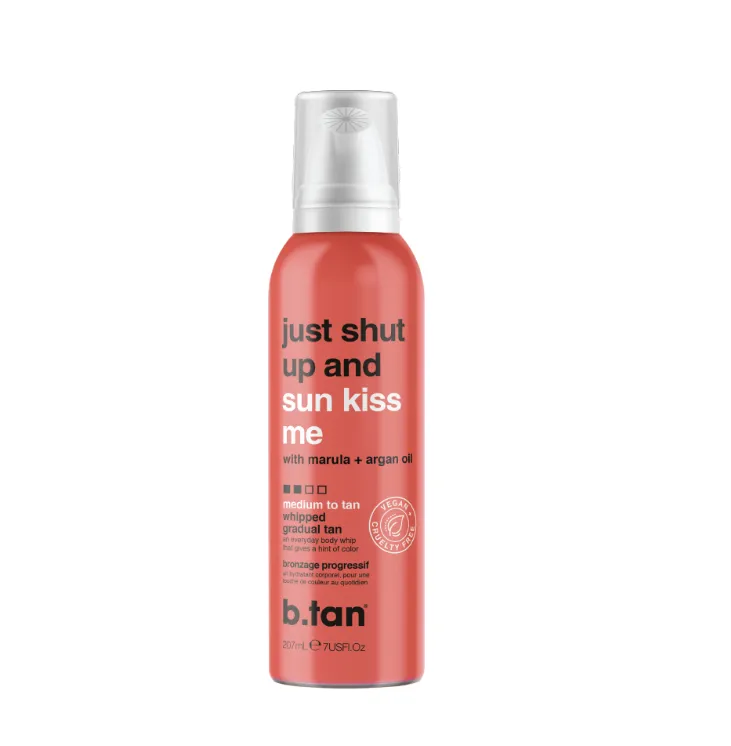 B.Tan Just Shut Up & Sun Kiss Me Moisturizing & Progressive Self-Tanning Mousse