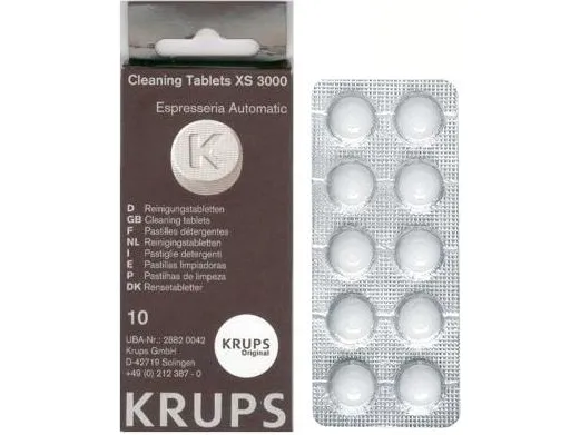 Krups valymo-tabletter XS3000 (10 stk.)