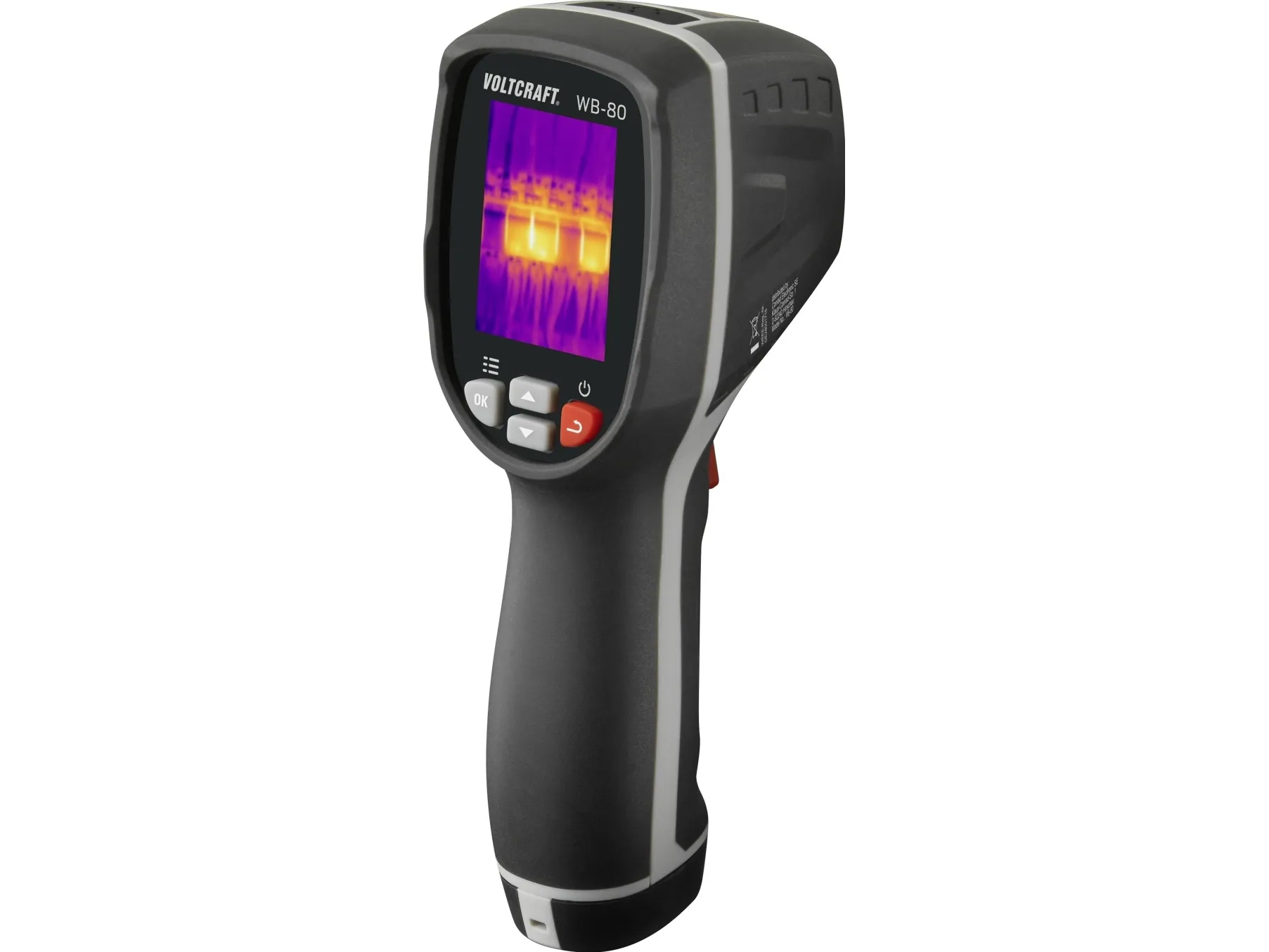 VOLTCRAFT WB-80 Varmebildekamera -20 til 600 °C 32 x 32 piksler 9 Hz integrert digitalkamera (VC-11814215)