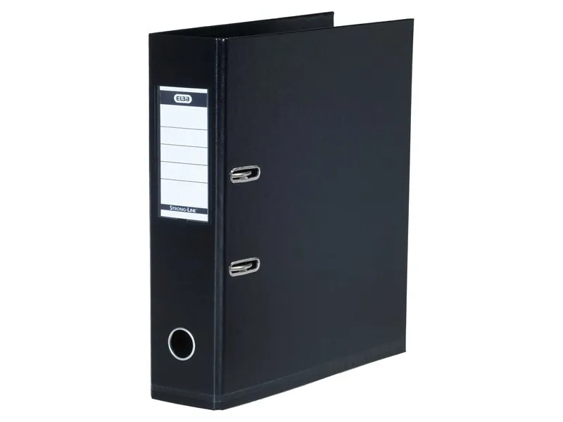 Elba 100400540, A4+, Oppbevaring, Fotoark kartong, Polypropylen (PP), Svart, 600 ark, 8 cm