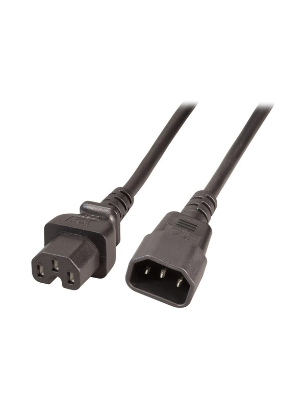 EFB NORDIC EFB-Elektronik - power extension cable - IEC 60320 C14 to IEC 60320 C15 - 1 m