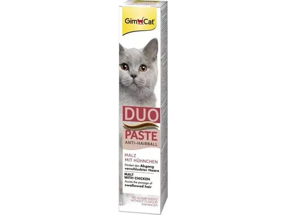 TRITON GIMBORN Gim Cat pasta anti-hårball duo med malt kylling 50 g