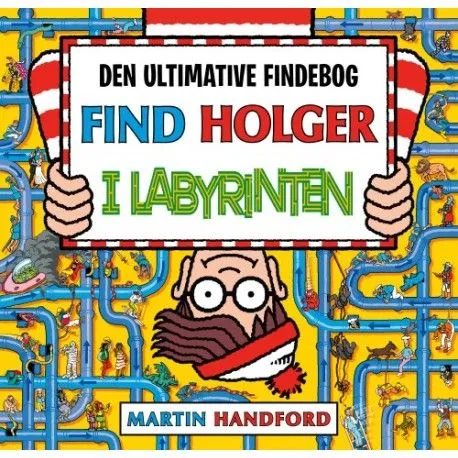 Finn Holger i labyrinten | Martin Handford | Språk: Dansk