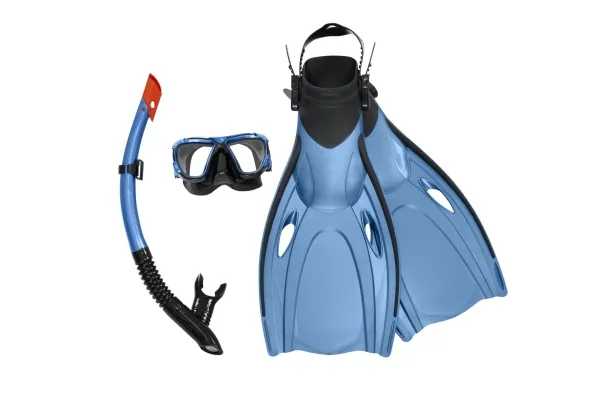 Bestway 25045, Voksen, Halv ansiktsmaske, Herdet glass, Assorterte farger, Silikon, 43-48