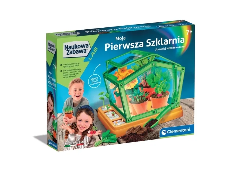 Clementoni Science & Play 50861, Drivhus, Botanikk, 7 år