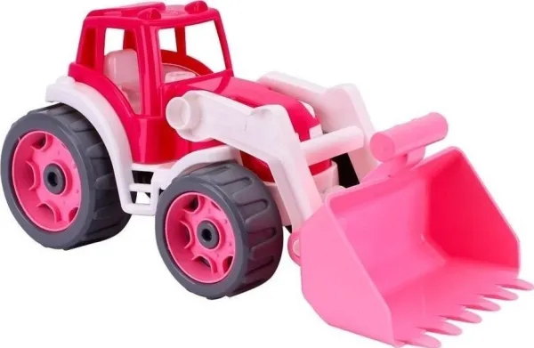 Technok traktor rosa
