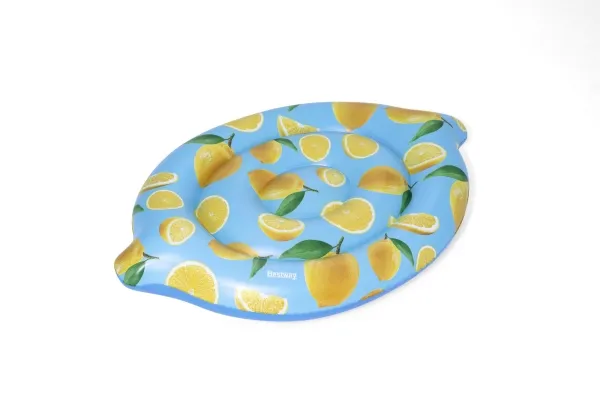 Bestway 43392, Blå, Grønn, Gult, Flytemadrass, Bilde, PVC, Gutt/Jente, Lemon printing