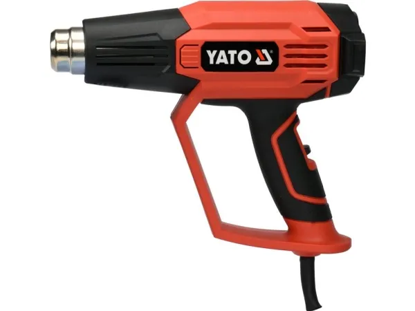 YATO TANNER 1600 W, 50–650 °C, 2 hastigheter, LCD + minne