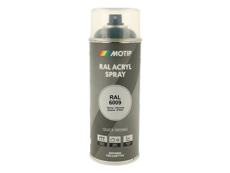 Motip Ral 6009 high gloss fir green