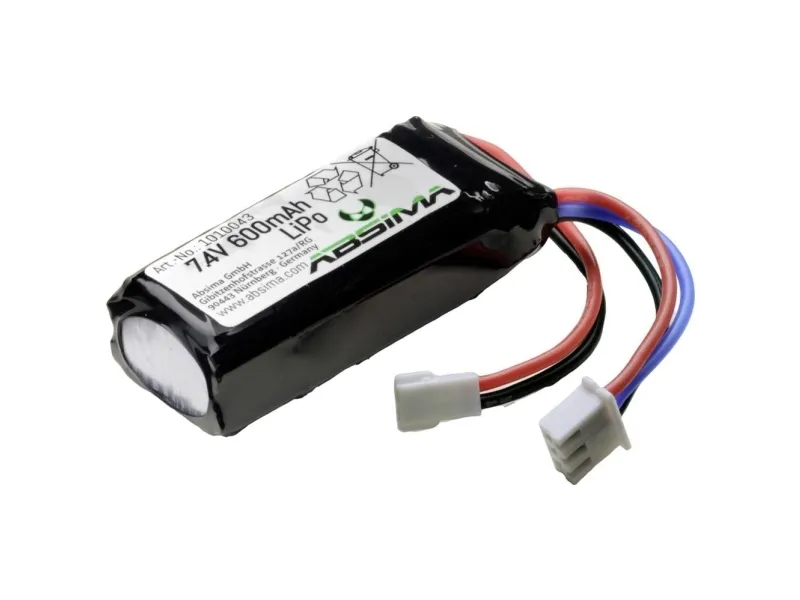 Absima batteripakke (LiPo) 7.4 V 600 mAh