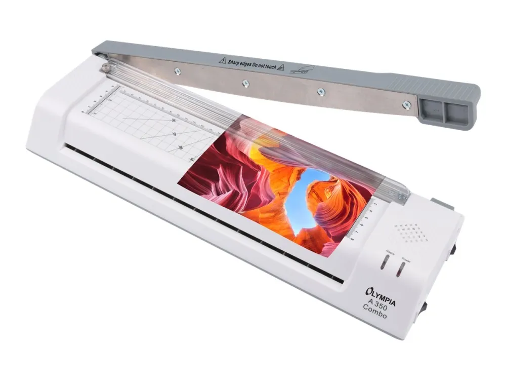 Olympia A 350 Combo - Laminator - kald- eller varmlaminator - pose - 33 cm