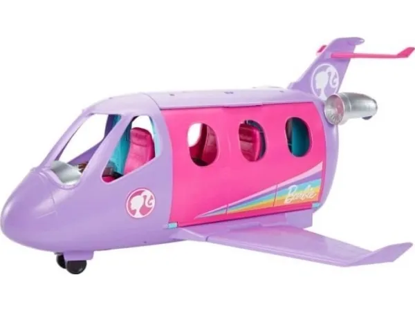 Barbie Flight Adventure fly + dukke + 14 tilbehør HCD49
