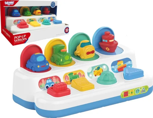 WOOPIE BABY interaktiv læringsleketøy hoppende transportleketøy
