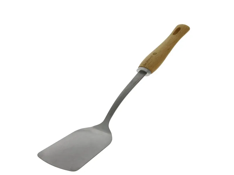 de Buyer 2701.05, Stekespade, Grå, Rustfritt stål, Tre, Tre, 80 mm, 350 mm