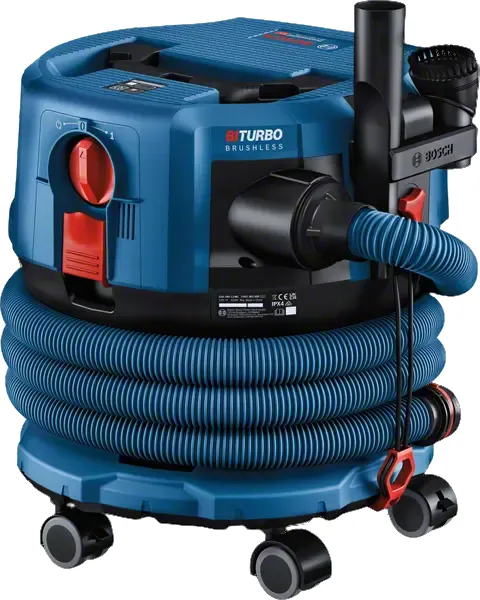 Bosch GAS 18V-12 MC Professional, Sylindervakuum, Tørr & våt, Combi, 12 l, S-klasse filter, Filtrering