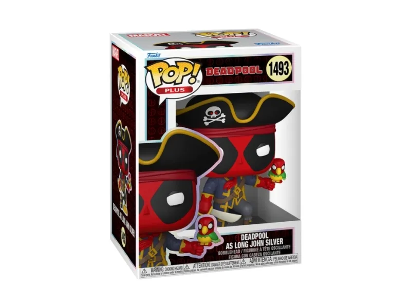 FUNKO POP! Marvel: Deadpool (Long John Silver) vinylfigur