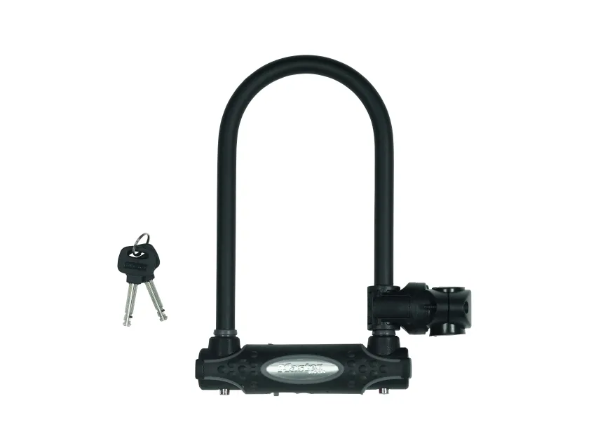 MASTER LOCK 8195EURDPRO, U-lås, Svart, Stål, Vinyl, 1,3 cm, Nøkkel