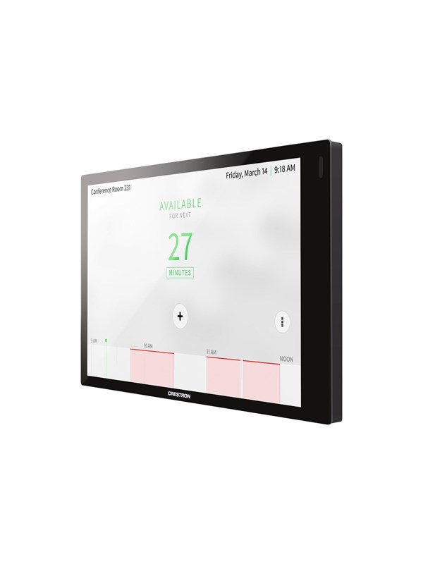 Crestron Electronics Crestron Room Scheduling Touch Screen TSS-770-B-S-LB KIT - room manager - Bluetooth 802.11a/b/g/n/ac - smooth black - Max - recommended for
