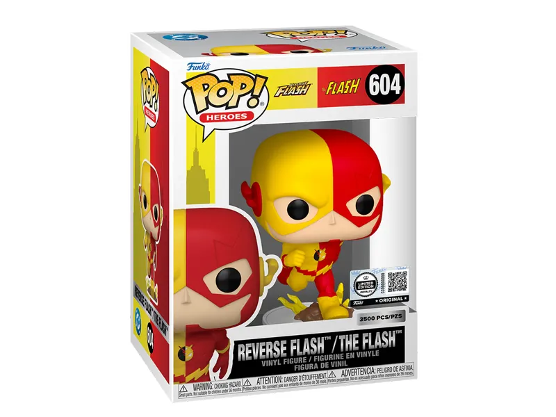 Funko POP Vinyl Exclusive Royalty DC Flash Split