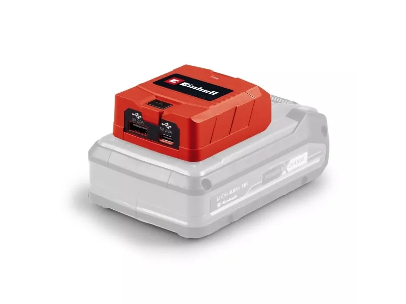 Einhell TC-CP 18 Li USB A/C-Solo USB, Batteri, Lithium, 18 V, Einhell, Oransje, 18 V - SOLO