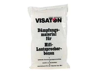 Visaton - Acoustic damping wool for høyttalerdriver