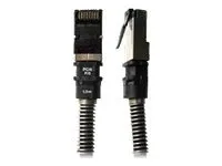 PatchSee PCI6Patch - Koblingskabel - RJ-45 (hann) til RJ-45 (hann) - 91 cm - UTP - CAT 6a - med støvel - svart