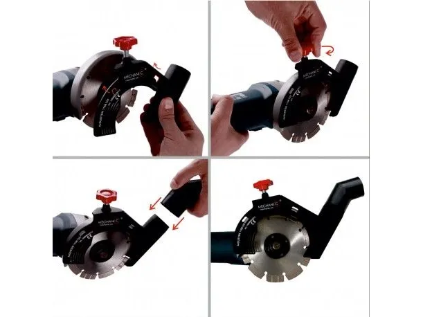 Mechanic AIRDUSTER 115-125 universelt tilbehør for tilkobling til støvsuger