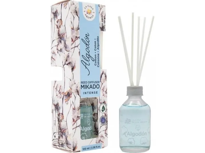 La Casa de los Aromas La Casa de los Aromas Mikado Intense Cotton Flower duftpinner 100ml
