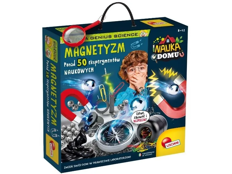 Lisciani sett I'M A Genius Nauka w domu – Magnetisme