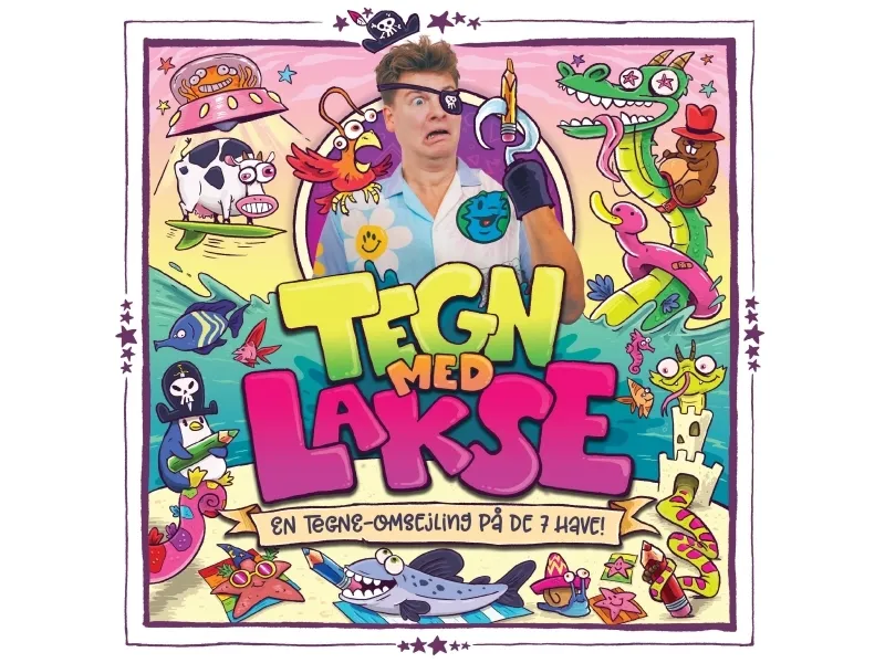 Tegn med Laks 3 | Lakse-rytteren | Språk: Dansk