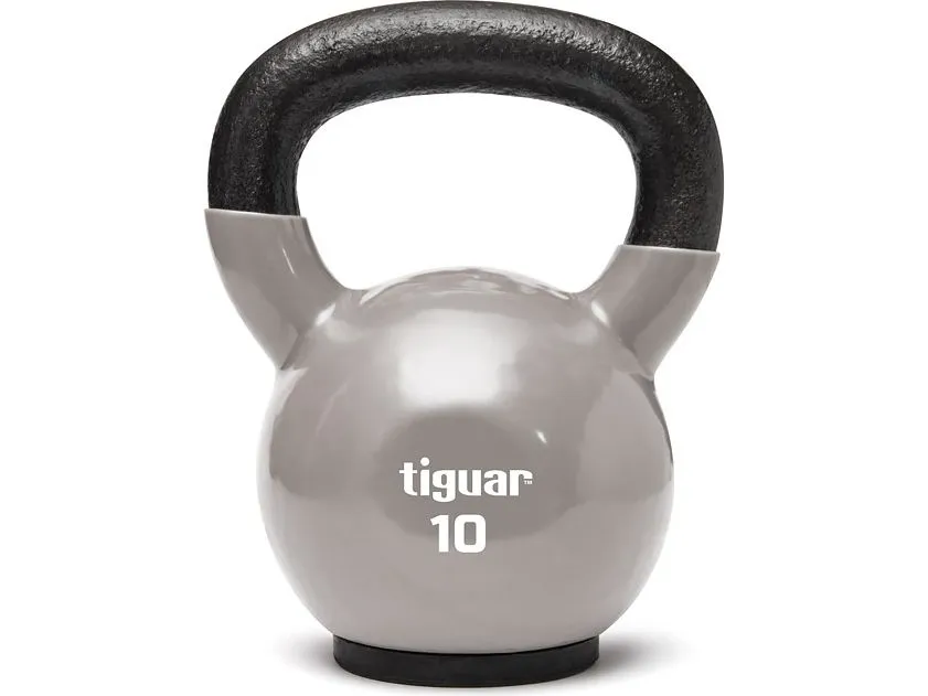 Tiguar TI-KB0010 gummiert kettlebell 10 kg