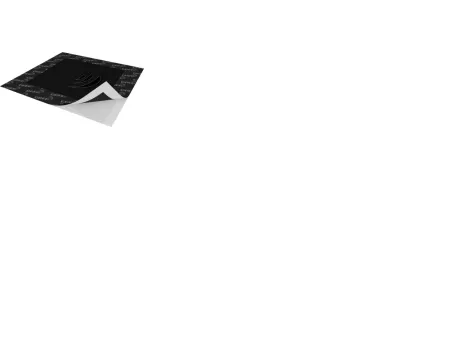 DAFA AirVent UV / Radon rørkrave 260x260 mm for tætning af undertag og vindspærre. Markering for ø15-110 mm rør.
