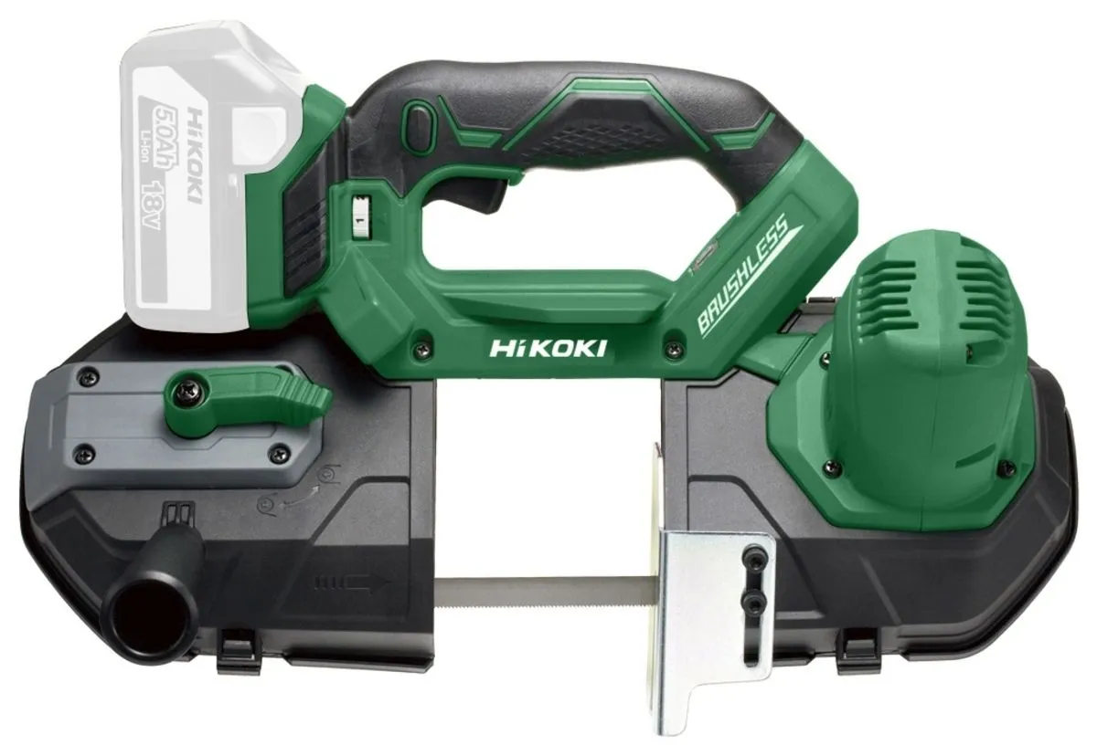 Hikoki CB18DBLW4Z, svart, grønn, klemme, 195 m/min, 80 m/min, batteri, 173 mm