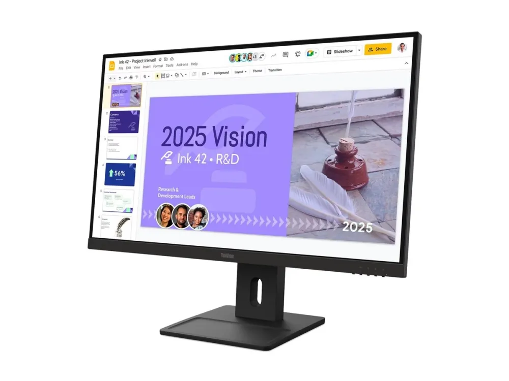 27" Lenovo ThinkVision E27Q-40 - 2560x1440 (QHD) - 100Hz - IPS