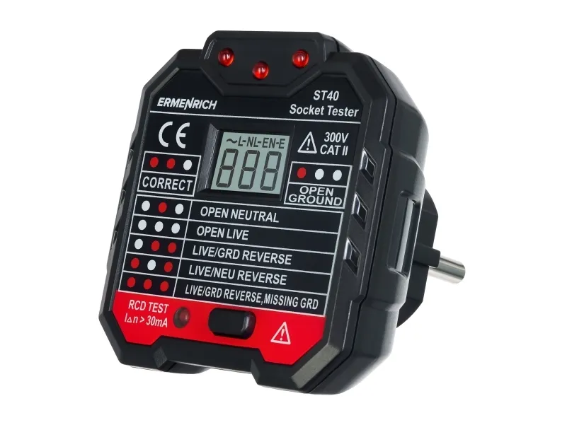 Ermenrich Zing ST40 sokkeltester